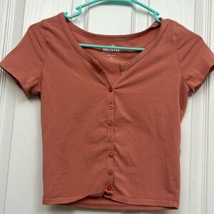 Hollister baby tee small